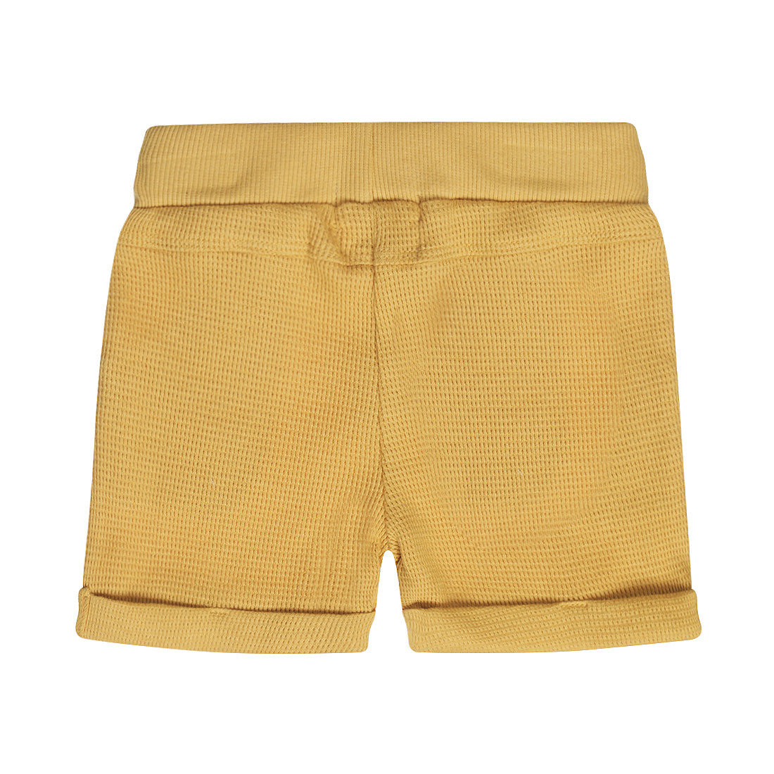 Dirkje Camel Korte Broek — detailfoto 2
