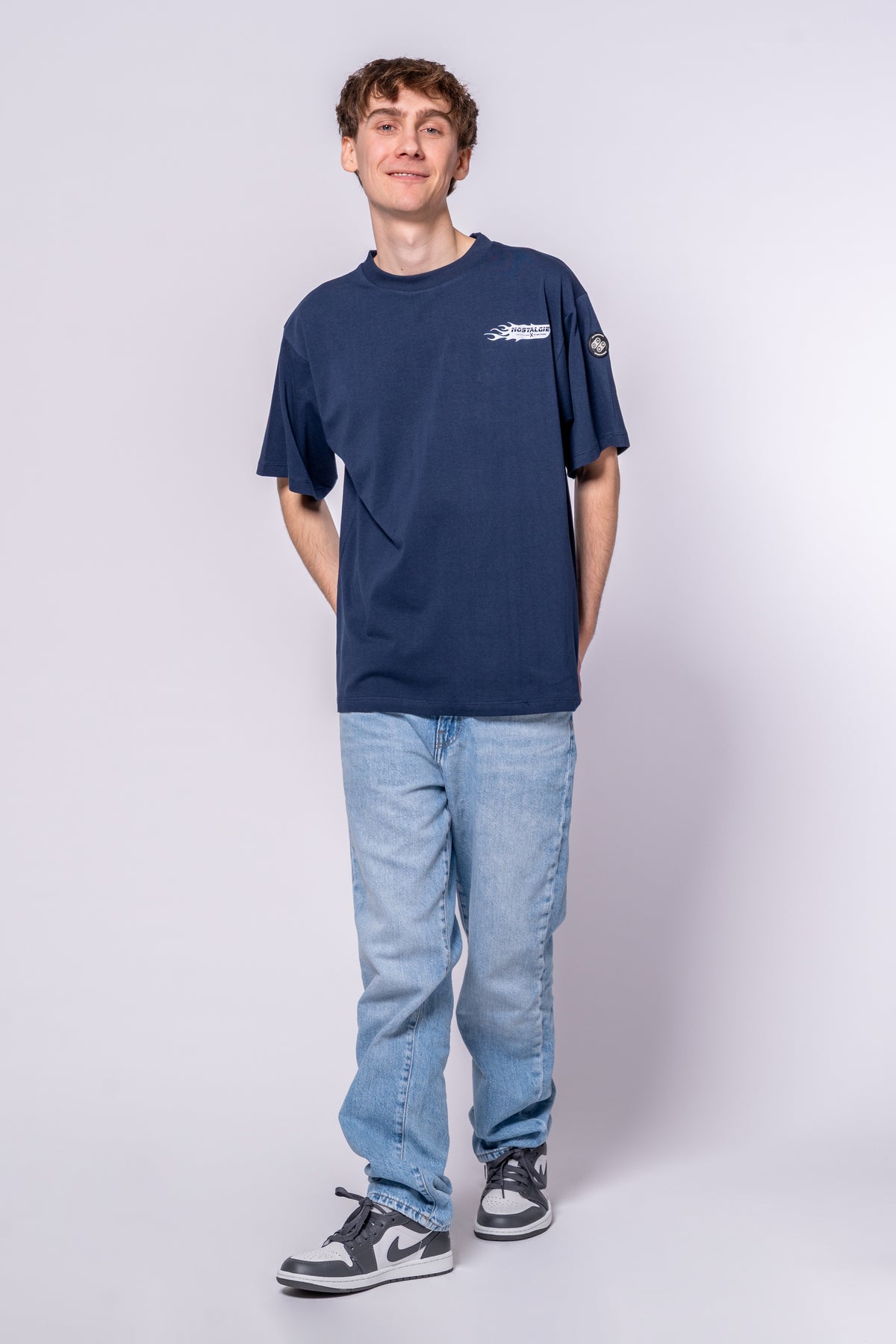 No Way Monday Dressblues Fitloos T-shirt