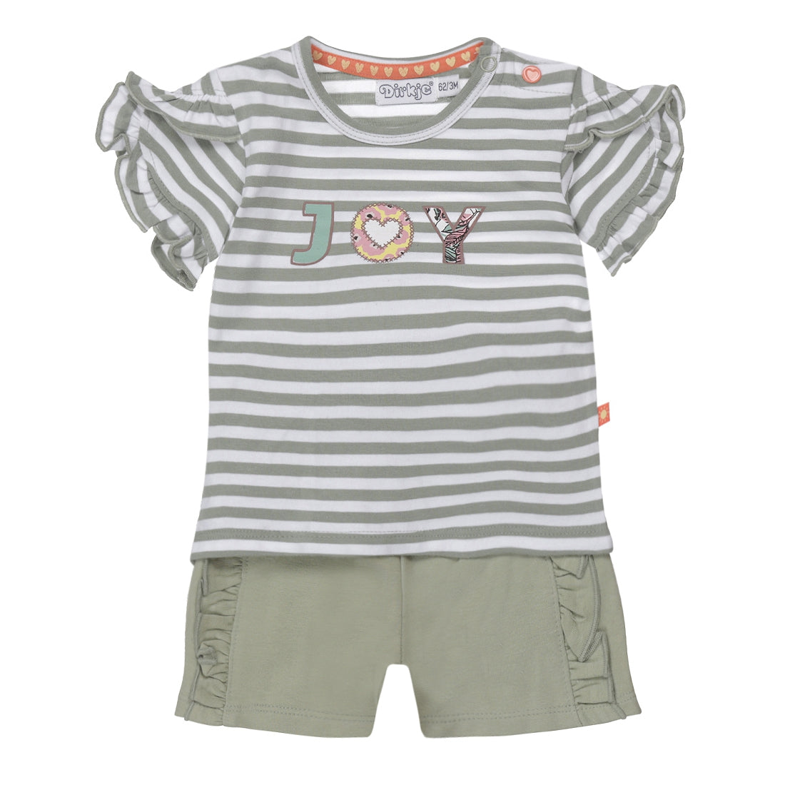 Dirkje Sage Babysuit Set