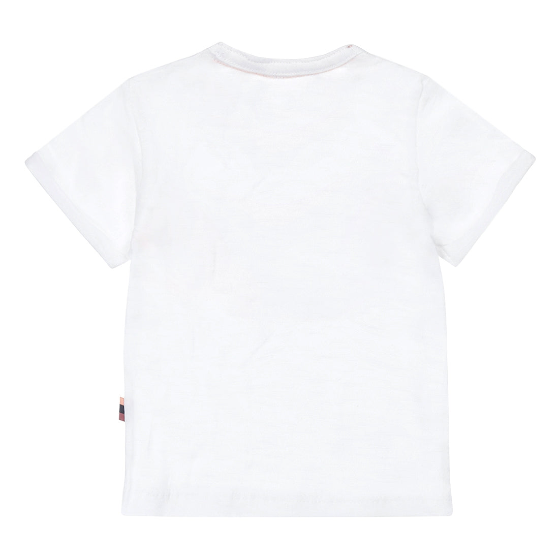 Dirkje Pure Wit T-shirt — detailfoto 2