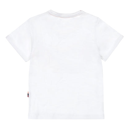 Dirkje Pure Wit T-shirt — detailfoto 2