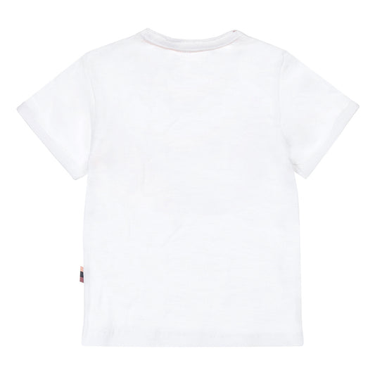 Dirkje Pure Wit T-shirt — detailfoto 2
