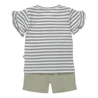 Dirkje Sage Babysuit Set — detailfoto 2