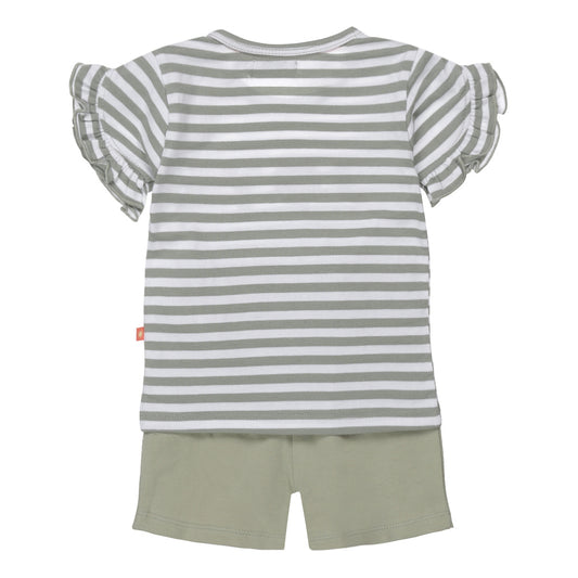 Dirkje Sage Babysuit Set — detailfoto 2