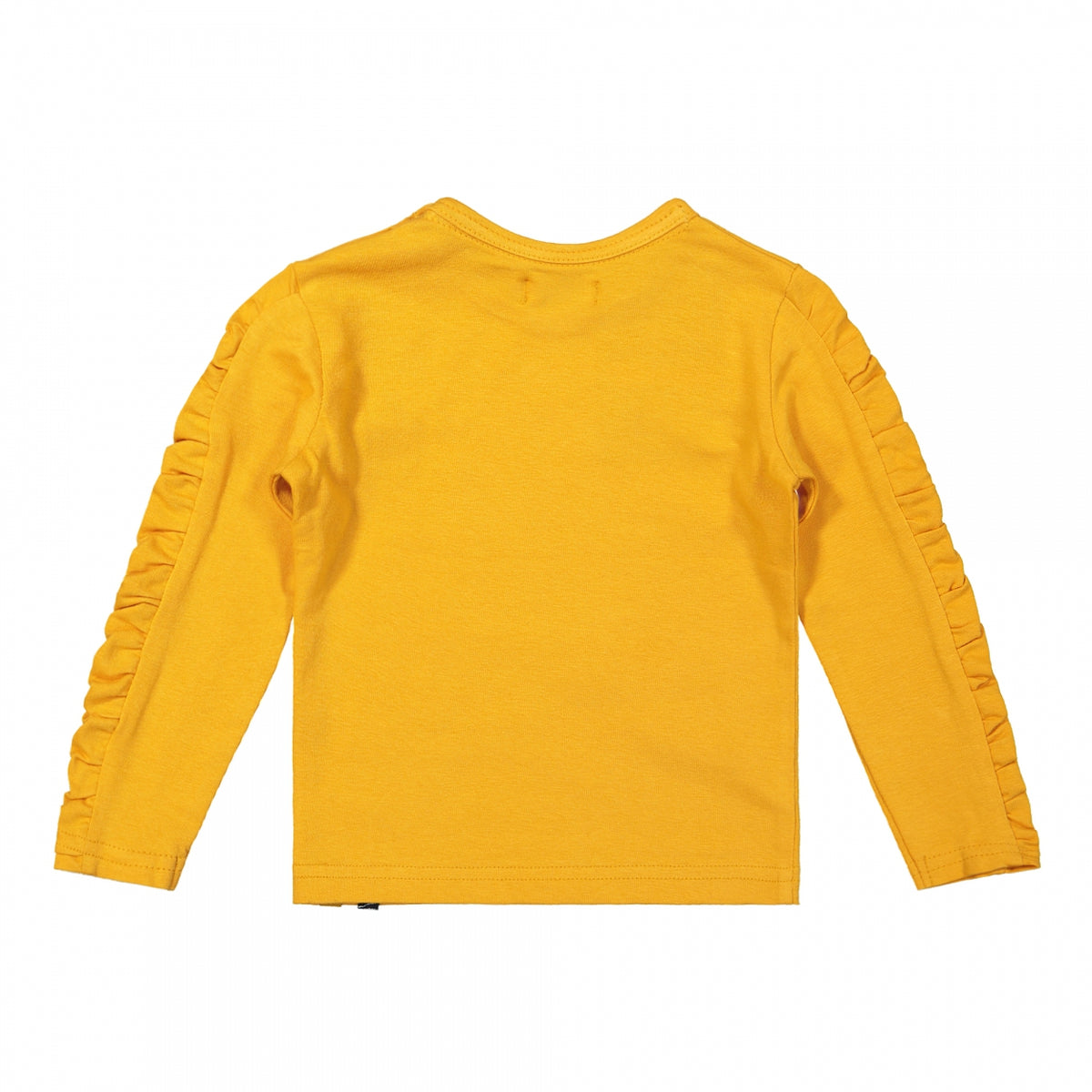 Dirkje Warm Yellow T-shirt — detailfoto 2
