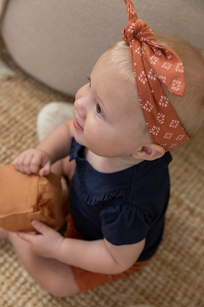 Dirkje Dusty rust Korte Broek — detailfoto 3