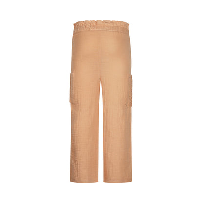 Koko Noko Meisjes Wijde Broek - Peach — detailfoto 2