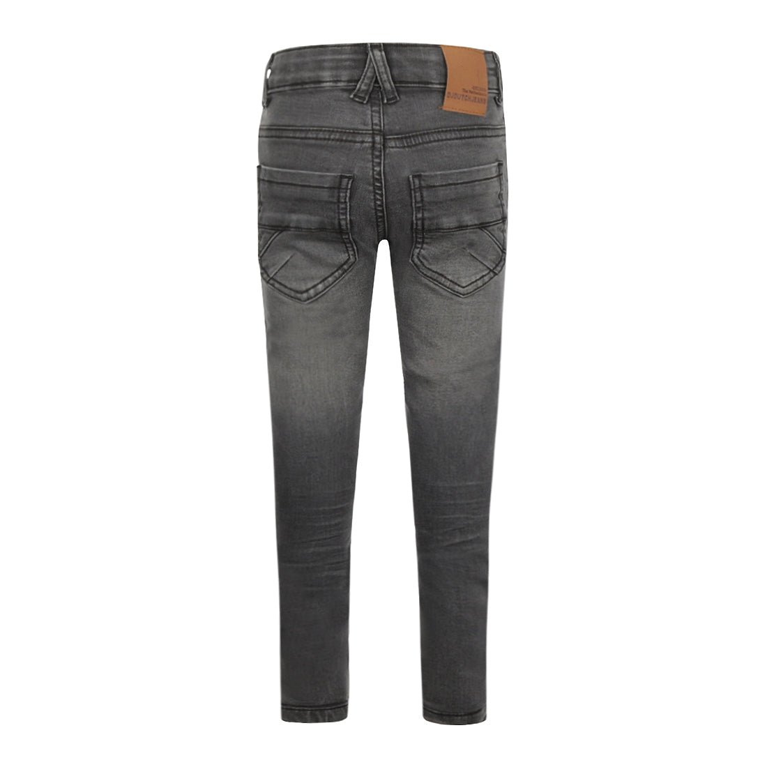 DJ Dutchjeans spijkerbroek grijs — detailfoto 2
