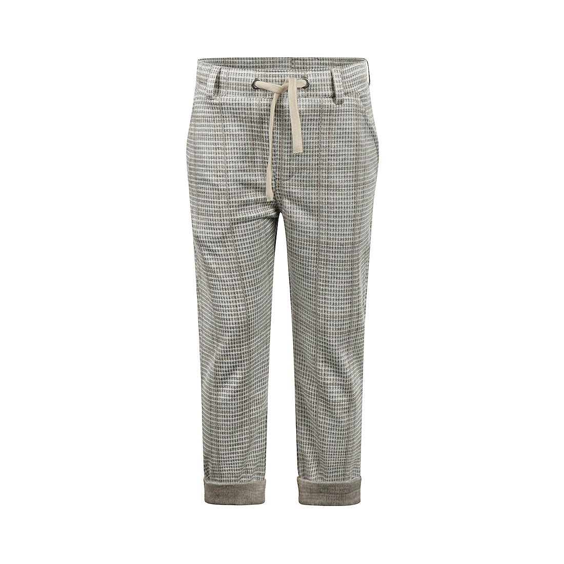 Koko Noko Jongens Geruite broek - Sand