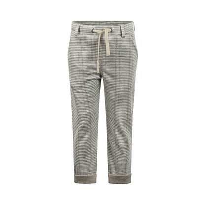 Koko Noko Jongens Geruite broek - Sand