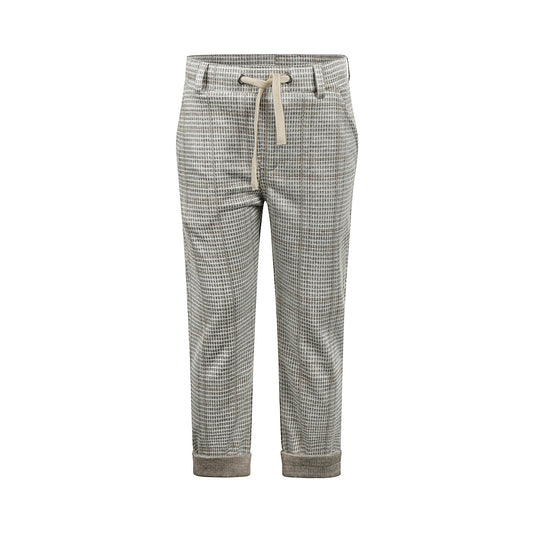 Koko Noko Jongens Geruite broek - Sand