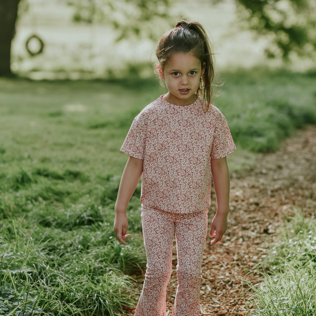Koko Noko T-shirt, loose fit Blushed terra — detailfoto 2