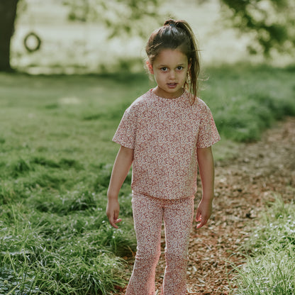 Koko Noko T-shirt, loose fit Blushed terra — detailfoto 2