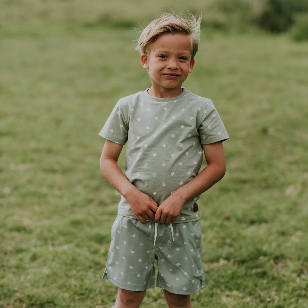 Koko Noko T-shirt Sage — detailfoto 2