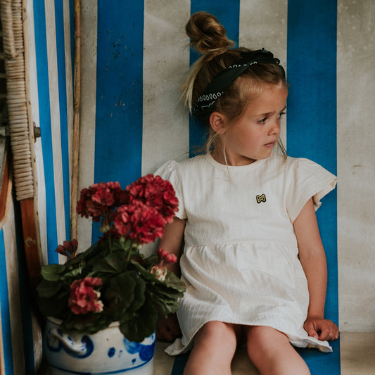 Koko Noko Dress ss Off white — detailfoto 2