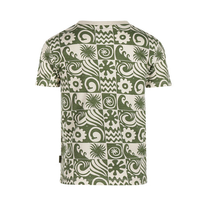 Koko Noko T-shirt Olive — detailfoto 3