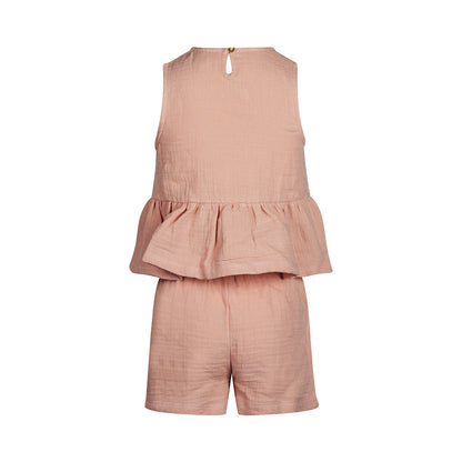 Koko Noko Smokey pink Girls Shorts Set — detailfoto 3