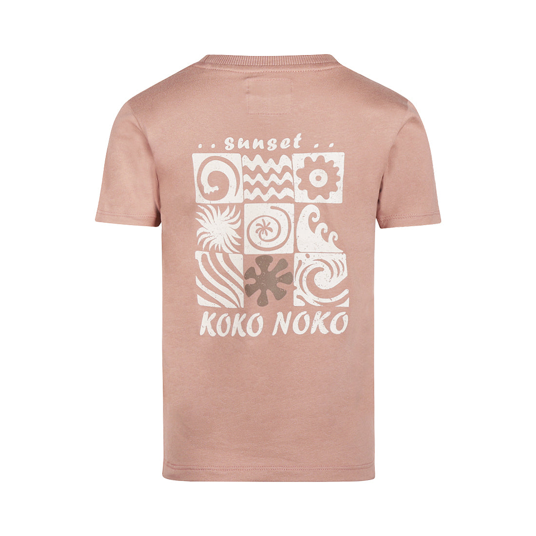 Koko Noko T-shirt Dusty pink — detailfoto 3