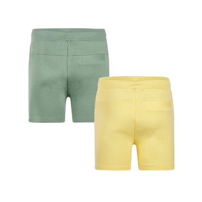Koko Noko Jogging shorts, 2-pack Sage — detailfoto 3