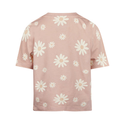 Koko Noko T-shirt, loose fit Smokey pink — detailfoto 3