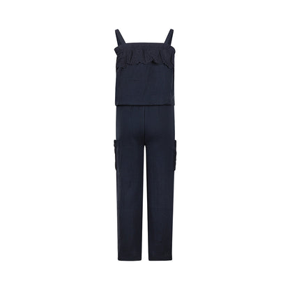 Koko Noko Trousers wide leg Peach — detailfoto 4