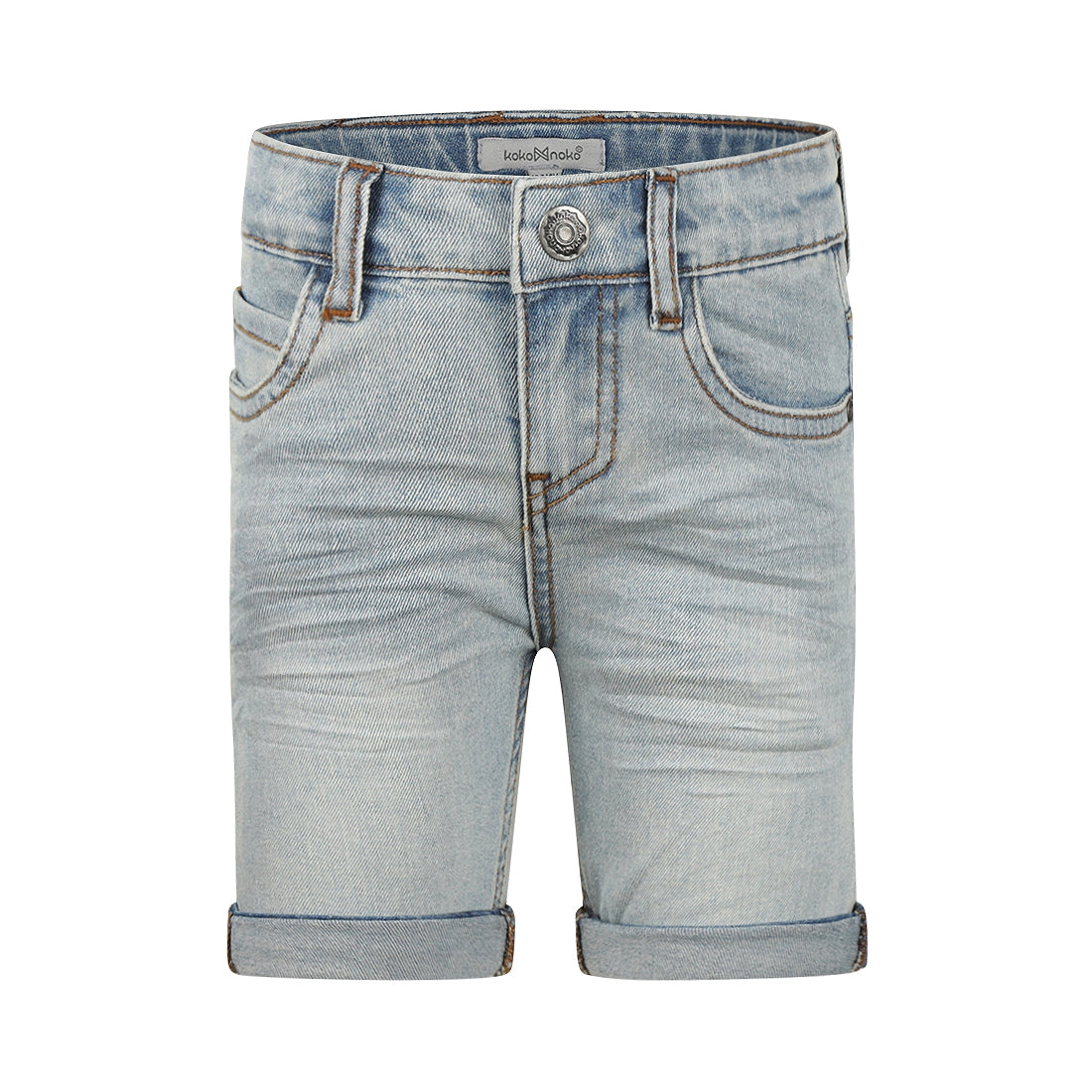 Koko Noko Jeans shorts, loose fit Blue jeans — detailfoto 4
