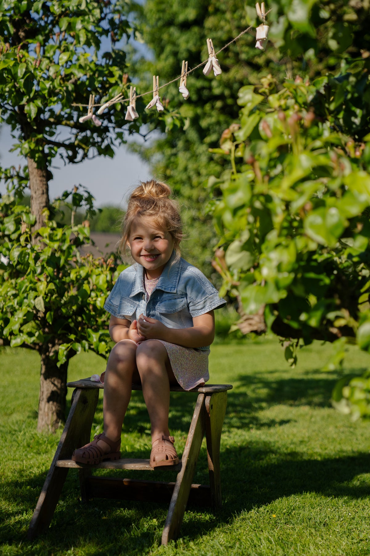 Koko Noko Jeans jacket ss Blue jeans — detailfoto 5
