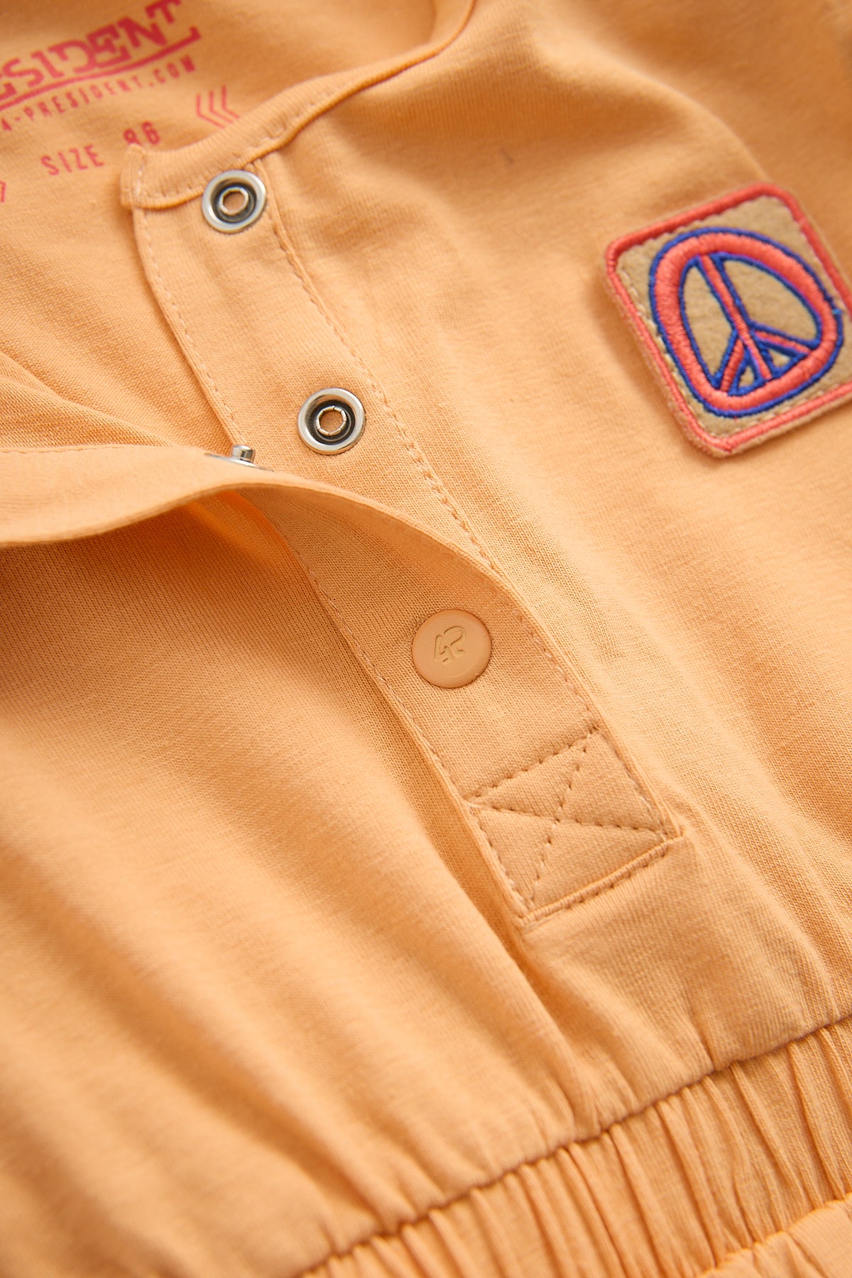 4President playsuit meisjes Peach cobler
