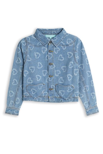 4President spijkerjas meisjes Denim — detailfoto 2