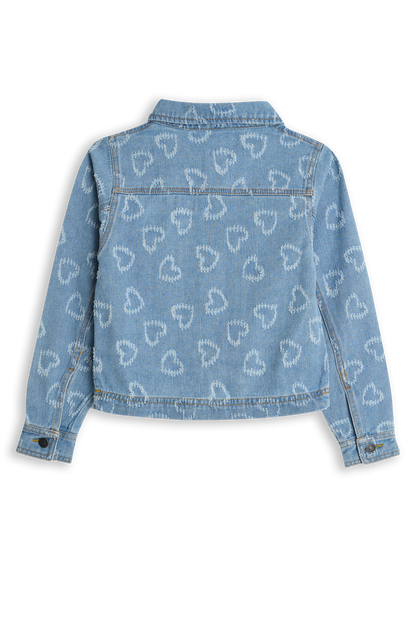 4President spijkerjas meisjes Denim — detailfoto 3