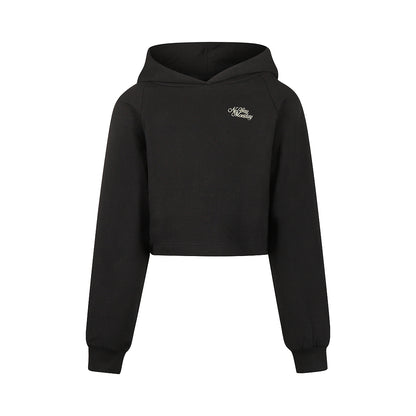 No Way Monday Meisjes Hoodie - Black
