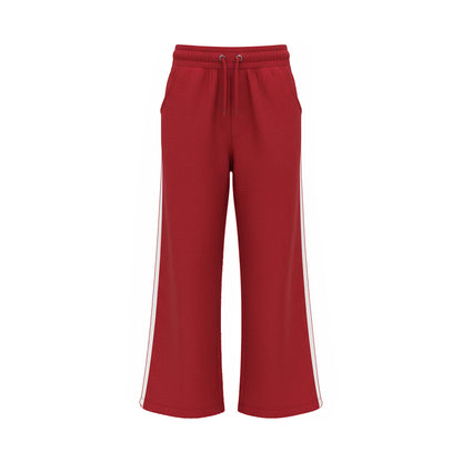 No Way Monday Meisjes Wide Leg Joggingbroek - Sun-dried tomato