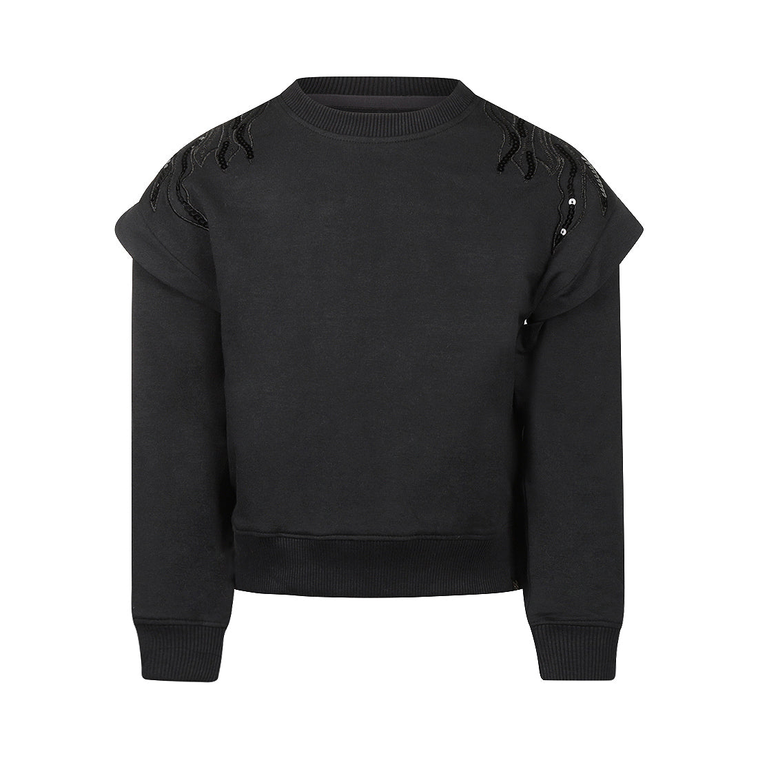 Koko Noko Meisjes Trui - Faded black