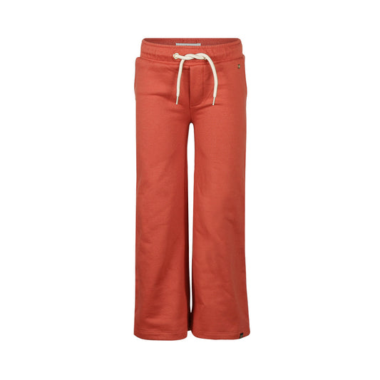 Koko Noko Meisjes Wide Leg Joggingbroek - Faded red