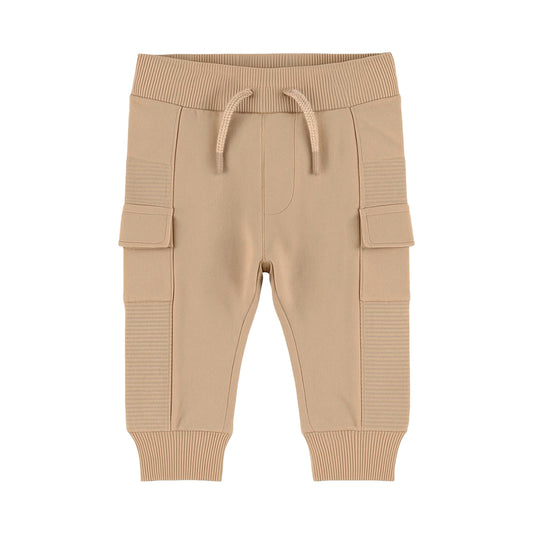 Dirkje Jongens Cargo Joggingbroek - Cornstalk