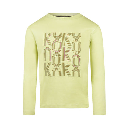 Koko Noko Jongens Longsleeve - Lime