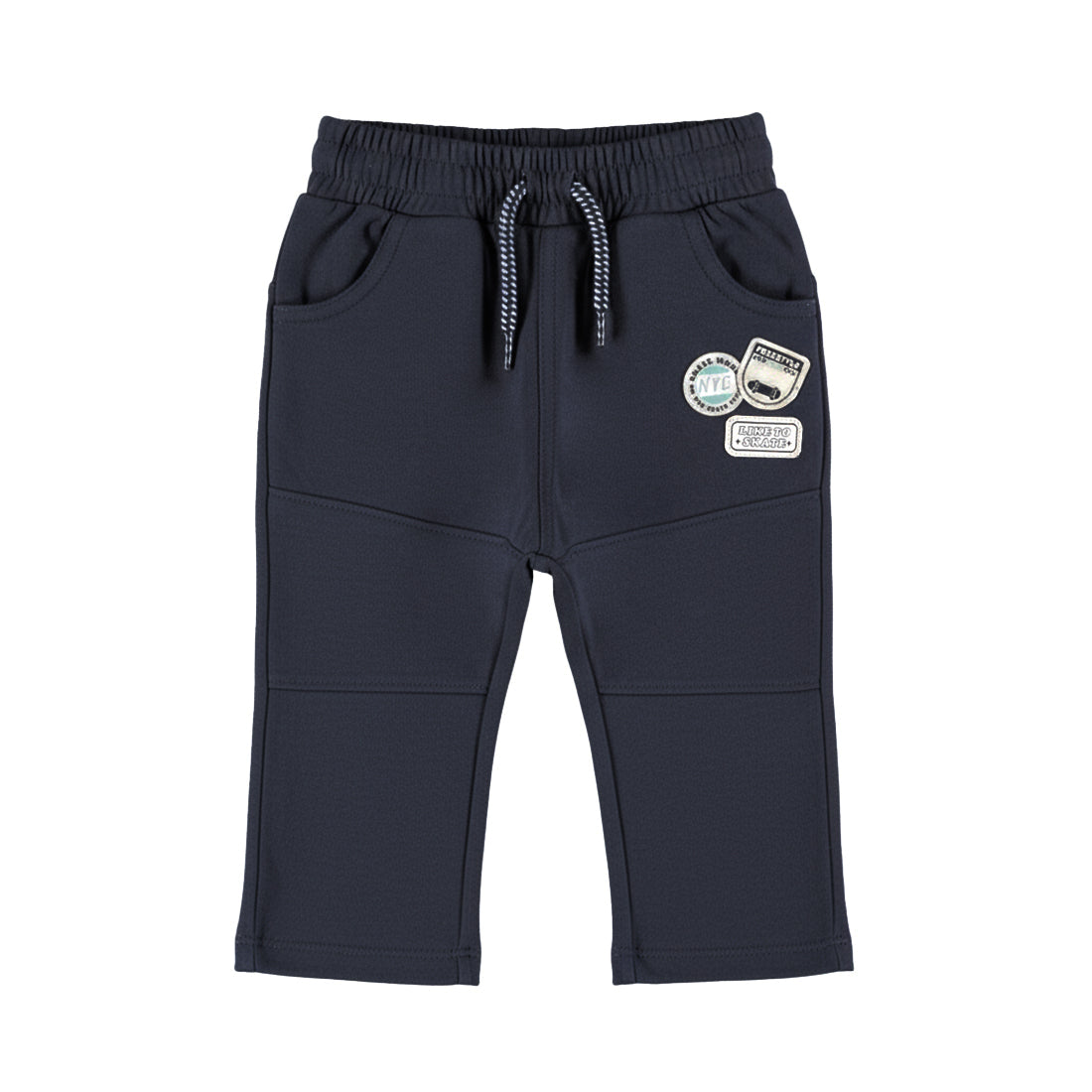 Dirkje Jongens Loose Fit Joggingbroek - Blueberry