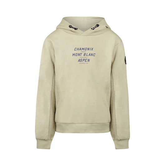 No Way Monday Jongens Hoodie - Eucalyptus