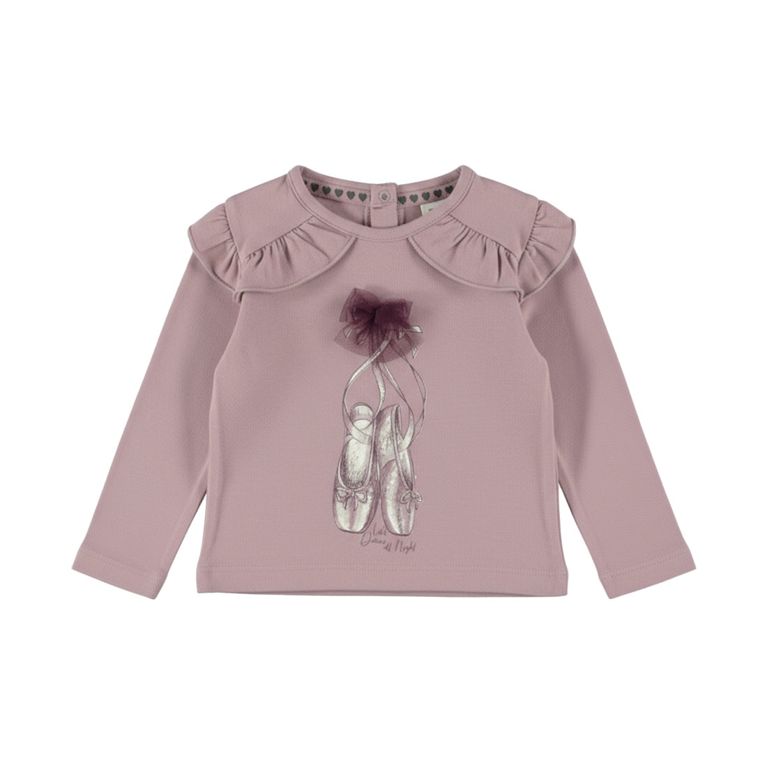 Dirkje Meisjes Longsleeve - Elderberry