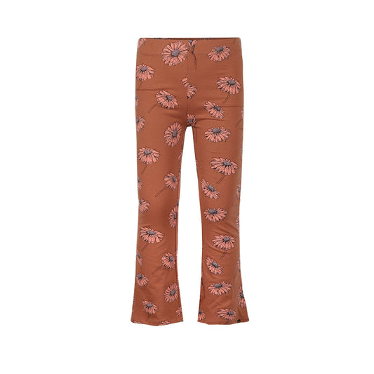 Koko Noko Meisjes Flared Legging - Cedar wood