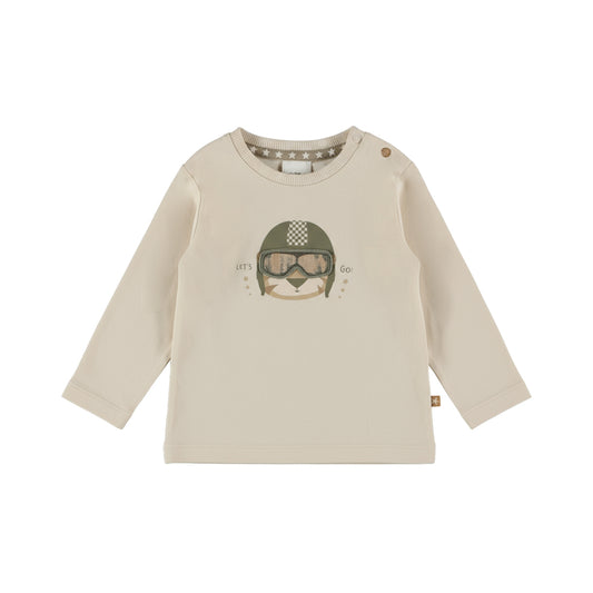 Dirkje Jongens Longsleeve - Angora