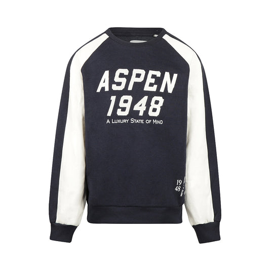 No Way Monday Jongens Loose Fit Trui - Navy