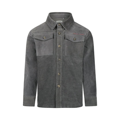 Koko Noko Jongens Shacket - Asphalt