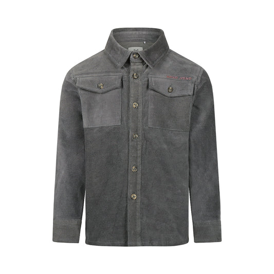 Koko Noko Jongens Shacket - Asphalt