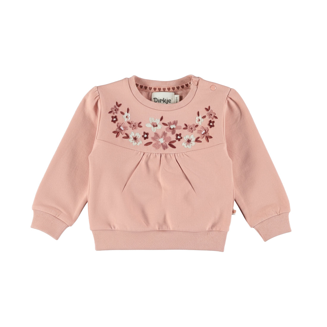 Dirkje Meisjes Trui - Misty rose