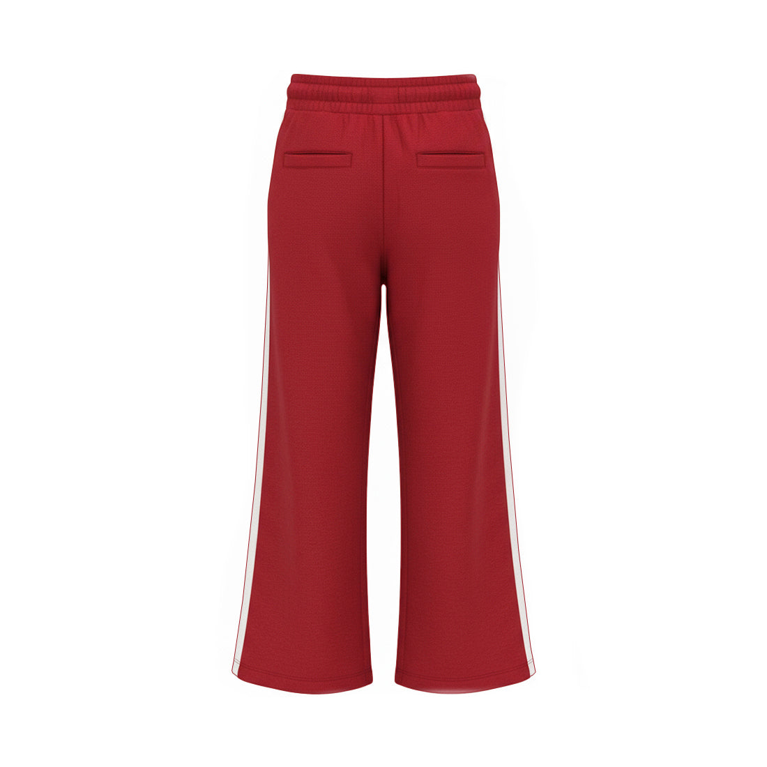 No Way Monday Meisjes Wide Leg Joggingbroek - Sun-dried tomato — detailfoto 2