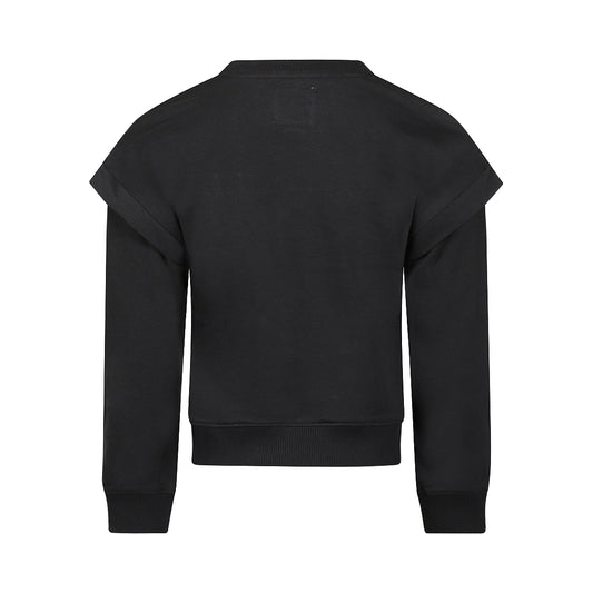 Koko Noko Meisjes Trui - Faded black — detailfoto 2