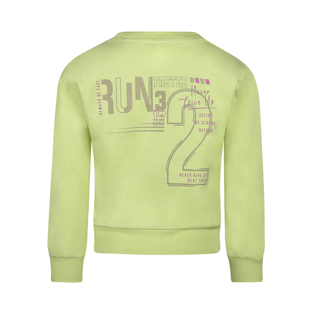Koko Noko Jongens Trui - Lime — detailfoto 2