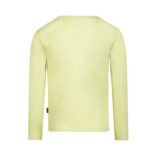 Koko Noko Jongens Longsleeve - Lime — detailfoto 2