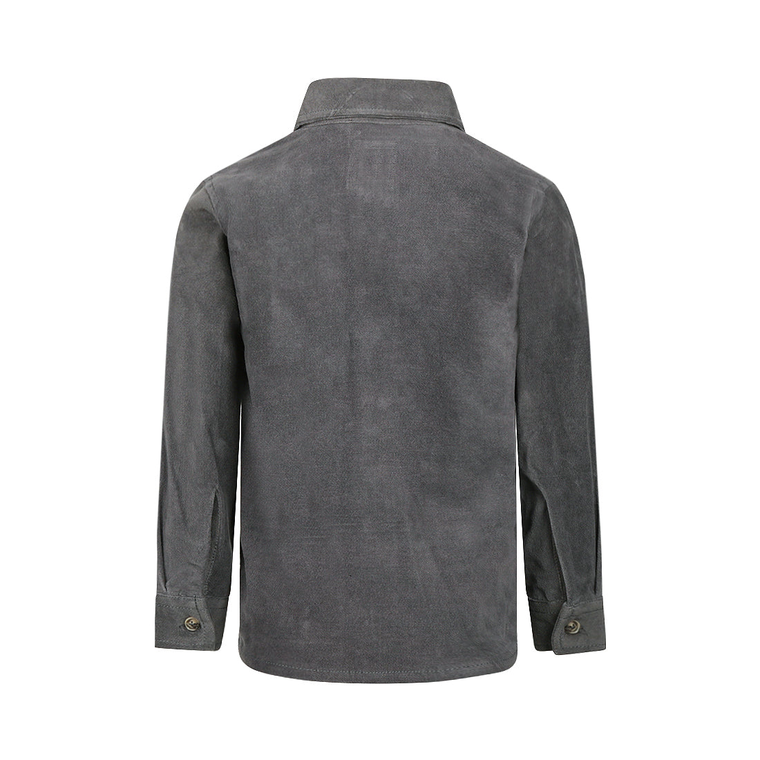 Koko Noko Jongens Shacket - Asphalt — detailfoto 2